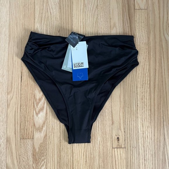 H&M High-Waisted Brazilian Bikini Bottom Sz 10 - Picture 3 of 5